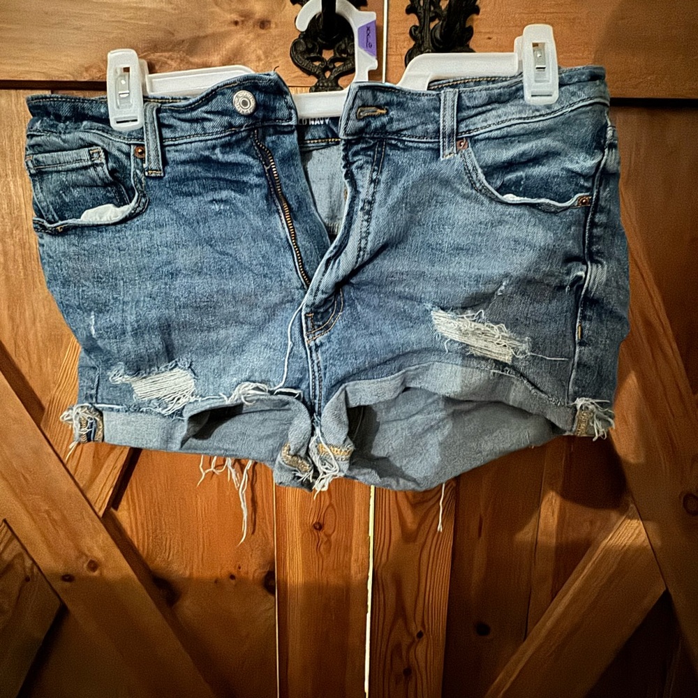 High rise OG Jean shorts